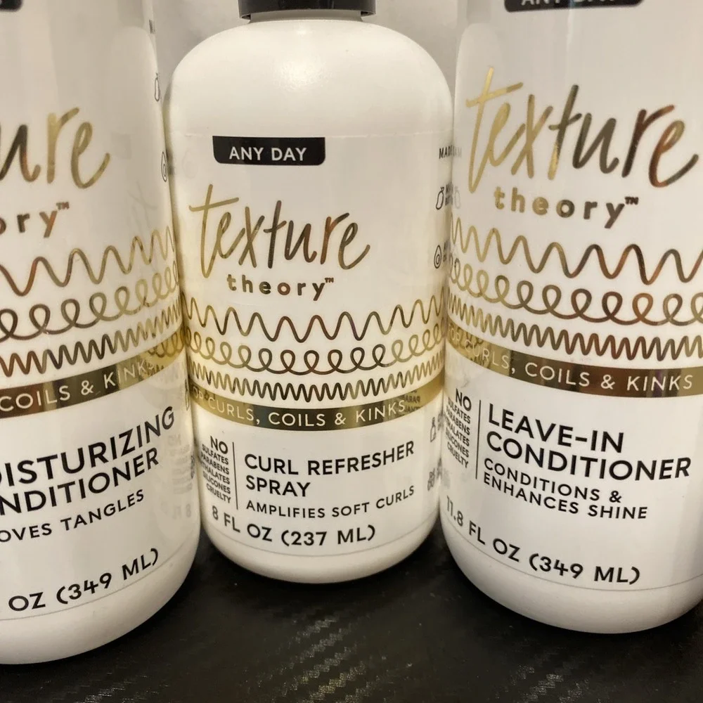 Texture Theory Hair Product Set Of 5 Any Day & Wash Day